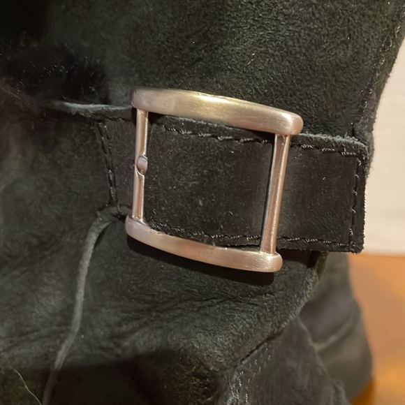 UGG Australia JANNIKA Black boots womens size 8 - Picture 7 of 13